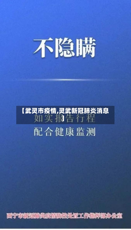 【武灵市疫情,灵武新冠肺炎消息】-第3张图片
